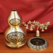 Lucky Bronze Gourd Home Decoration Open Design Business Opening Gift Wealth Attracting Ornament For Business And Home - Image 3