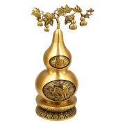 Lucky Bronze Gourd Home Decoration Open Design Business Opening Gift Wealth Attracting Ornament For Business And Home - Image 5