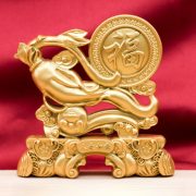 New Arrival Metal Craft Ornament Fortune Attracting Peaceful Home Living Room Decorative Item Ideal For New House