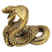 Bronze Eyes Snake Decoration Home Living Room Placement Decor Lucky Wealth Feng Shui Twelve Zodiac Snake Handmade Artwork - Image 5