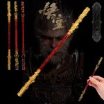 Black Mythology Monkey King Game-Themed Alloy Crafts Ornament Supreme Golden Rod Collectible Statue For Home Decoration