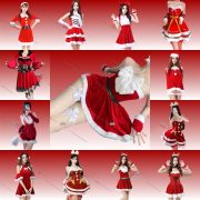 2024 New Christmas Uniform Set Cosplay Costume Santa Claus Halloween Full Outfit Adult Stage Performance Holiday Dress - Image 4