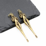 Solid Brass Ear Spoon Keychain Creative Beauty Ear Spoon Pendant Ornament Digging Ear Spoon Jewelry - Image 2