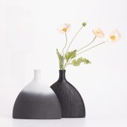 Yunxi Ceramic Flower Vase New Chinese Style Living Room Entrance Zen Decorations Home Decorations Study Tea Room Ornaments