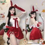 Sexy Bunny Girl New Year's Role-playing Christmas Theme Stage Performance Costume Attractive Festival Wardrobe 6398