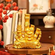 Bamboo Decorative Ornaments for Office Home Study Promotion Gifts Elegant Tabletop Decoration Rising Fortune Symbol - Image 3