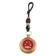 Bronze Keychain Chinese Landscape Car Hanging Ornament Lucky Coin Attraction Attracting Wealthy Decorations I Love China - Image 5