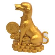 Wealth Attracting Zodiac Dog Figurine Sitting Ground To Generate Wealth Home Office Decorations Custom Metal Craft Gift - Image 5