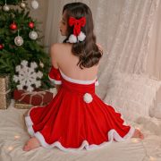 2024 New Christmas Uniform Cosplay Costume Set Santa Claus Halloween Full Outfit Adult Stage Performance Clothing - Image 4