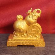 Fruit Gourd Home Decorative Ornaments Lucky Money Xiu Home Living Room Tabletop Decoration Prosperity Happiness Chinese Character