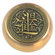 Bronze Double-Sided Lucky Charm Toy Figurine Craftwork Prosperity Gifting Ornament Handheld Piece For Home Decor - Image 5