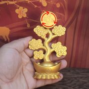 Lucky Money Tree Ornament Wealth Attracting Tree Tabletop Decorations Ideal Gift For Business Opening Home And Office Decor - Image 3