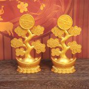 Lucky Money Tree Ornament Wealth Attracting Tree Tabletop Decorations Ideal Gift For Business Opening Home And Office Decor - Image 4