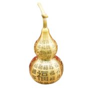 Large Brass Gourd Metal Crafts Open Design Home Office Decorative Ornaments Wholesale Custom Metal Craft Ornament - Image 5