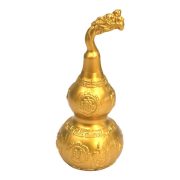 Large Bronze Gourd Faucet Pure Copper Wealth Attraction Home Decorations Living Room Ornaments Lucky Feng Shui Xiu Gourd - Image 5
