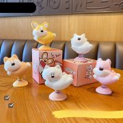Baimao Original Cute Little Puppy Resin Decoration Car Dashboard Office Desktop Decorative Ornaments Kindle Joy With Corgi Dog - Image 4