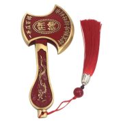Bronze Axe Head Artistic Craft Decoration Living Room Furniture Desktop Entranceway Decor Lucky Charm Vintage Chinese Style Tassel - Image 5