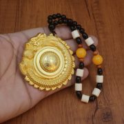 Creative Gold Dragon Pendant Amulet Powerful Attracting Wealth And Good Luck Personal Carry Artisan Craft Jewelry Gift - Image 4