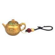 Year Of Horse Zodiac Eight Sides Wealth Ceramic Teapot Car Keychain Ornament Mahjong Playing Lucky Charm Collectible Item - Image 5
