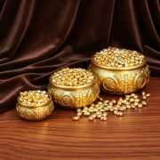 Bronze Double Fish Eight Fortunes Miniature Wealth Attracting Office Decorative Ornaments Craftwork Lucky Money Symbol - Image 3