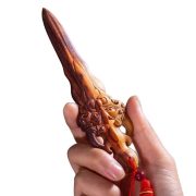Carved One-Piece Date Wood Sword Pendant for Children's Bedroom Custom Wood Craft Hanging Ornament Baby Bed Wood Sword Accessory - Image 5