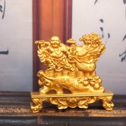 Sarjinfeng Wealth Attracting Maitreya Buddha Tabletop Decoration Cabbage Money Yuanbao Business Opening Entranceway Decor Craftwork - Image 2
