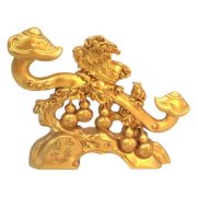 Fulu Ruyi Decorative Ornaments Wealth Attraction Living Room TV Cabinet Entrance Way Business Opening Gifts Custom Metal Craft - Image 5