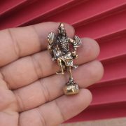Retro Bronze Buddha Jigong Statue Tabletop Decoration Antiques Bronze Sculpture Buddha Image Handmade Copper Artifacts - Image 3