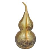 Bronze Exquisite Carving Gourd Home Decorations Wealth And Happiness Deer Five Bulls Gourd Dragon Head Gourd Custom Metal Craft - Image 5