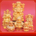 Mini Desktop Ornaments Wealth Attracting Kitchen God Company Office Gifts For Business Opening Home Living Room Decor