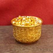 Gold Color Chinese Style Refined Carving Bifou Bowl Desktop Decoration High End Home Decoration Custom Metal Craft Ornaments - Image 7