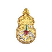 Tangka Five Brothers Gourd Wealth Deity Sakya Pujie Pendant Custom Metal Craft Ornament Buddhist Cultural Artwork Wall Decoration - Image 5