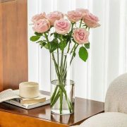Acrylic Flower Vase High Transparent Wealth Bamboo Hydroponics Indoor Desktop Decoration Break-resistant Fresh Flowers Arrangement Bucket - Image 3