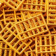 Miniature Zinc Alloy Abacus Bar Golden Bar Gourd Seed Pendant Ornament Decorative Crafts Small Figurine For Home Decoration - Image 2