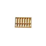 Miniature Zinc Alloy Abacus Bar Golden Bar Gourd Seed Pendant Ornament Decorative Crafts Small Figurine For Home Decoration - Image 5