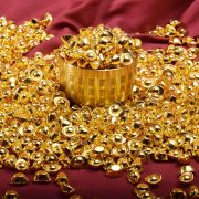 Chinese Style Brass Alloy Small Fortune Bucket Golden Decoration Craft Ornament Wealth Attracting Gift Item - Image 3
