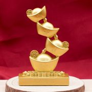 Creative Wealth Attracting Desktop Decoration Baoyao Step By Step Rise Metal Craft Ornament Popular Design - Image 2