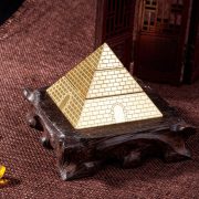 Bronze Pyramid Desktop Decoration Office Gifts Creative Fine Copper Crafts Finger Top Energy Tower - Image 3
