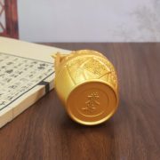 Chinese Style Golden Bar Wealth Fountain Custom Metal Craft Ornament One Bucket Of Gold Living Room Decorative Artwork - Image 4