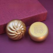 Bronze Good Luck Office Desk Decoration Mini Wealth Attracting Chinese Style Craft Ornaments Small Fruits Steamed Buns