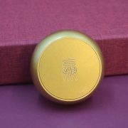 Bronze Good Luck Office Desk Decoration Mini Wealth Attracting Chinese Style Craft Ornaments Small Fruits Steamed Buns - Image 4