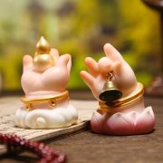 New Home Decor Resin Crafts Buddha Hand Figurine Fat Fufu Symbolic Display Piece Desktop Decoration Wholesale - Image 3
