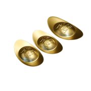Solid Wealth Attracting Treasure Bowl Desktop Decoration Realistic Crafted Sculpture Ideal For Gifting And Home Decor - Image 5