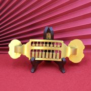 Bronze Lucky Dragon and Phoenix Abacus Ornament Business Success Office Decorations Custom Metal Craft - Image 2