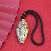 Bronze Thousand Hands Guanyin Pendant Handheld Carving Living Room Bedroom Health Charm Automobile Decorative Hanging Ornament - Image 3