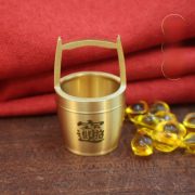 Bronze Treasure Bucket Engraved Wealth Attraction Office Desk Living Room Decorative Ornaments Wholesale Drop Shipping - Image 2