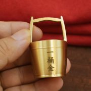 Bronze Treasure Bucket Engraved Wealth Attraction Office Desk Living Room Decorative Ornaments Wholesale Drop Shipping - Image 3