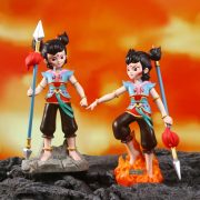 Large Size Na Zha Ornaments Hero Youth Resin Craft Figurine Magnetic Design Desktop Decoration Wholesale