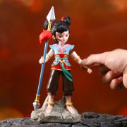 Large Size Na Zha Ornaments Hero Youth Resin Craft Figurine Magnetic Design Desktop Decoration Wholesale - Image 3