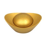 Large Size Wealth Attraction Treasure Chest Rotating Ingot Ornament Realistic Fake Ingot Feng Shui Decorative Item Lucky Charm - Image 5